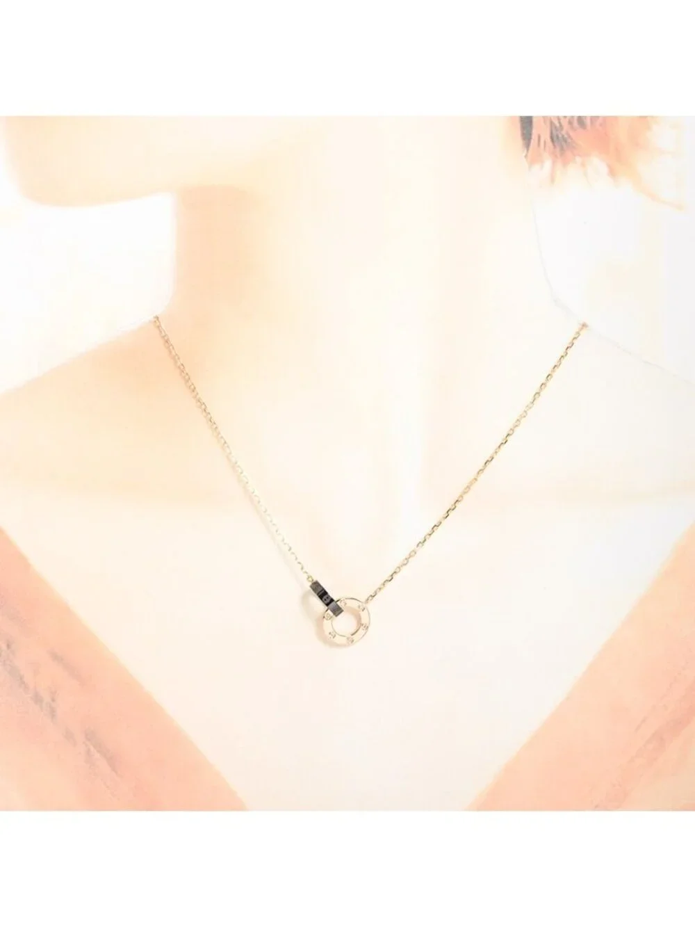 Cartier Necklace Love Circle